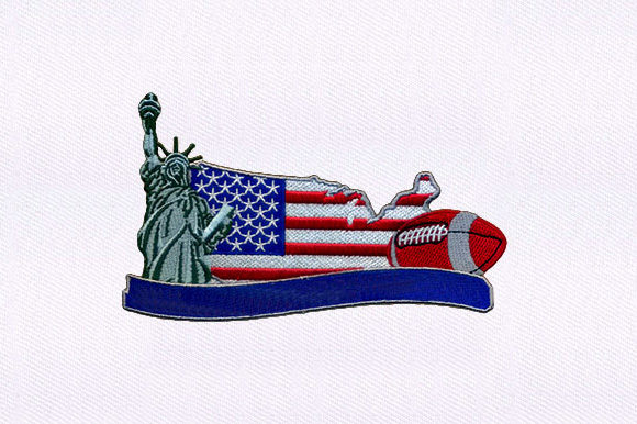 Flag Liberty Football: A Seasonal Embroidery Review
