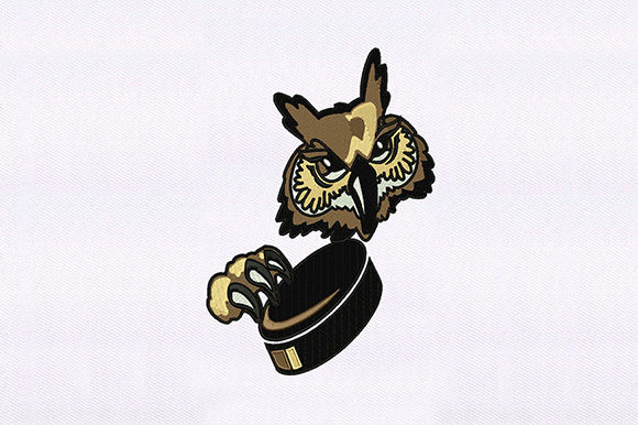 Hockey Puck Owl Design Review for Personalized Gifts