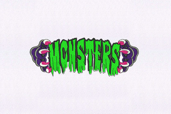 Monsters Text: A Spooky Embroidery Review for Halloween Gifts