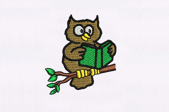 Owl Reading Book: A Cozy Holiday Embroidery Review