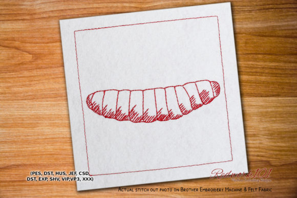 Review: Wax Worm Lineart Design for Boutique Apparel