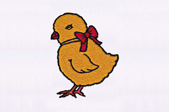 Ribbon Tied Chick Design Review for Personalized Gifts