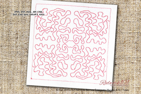 Textile Quilt Pattern Review for Boutique Apparel